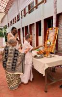 Grama Bhojana during Shishya Sweekar Jayanti Mahotsava 2025 at Karla (3 March 2025)
